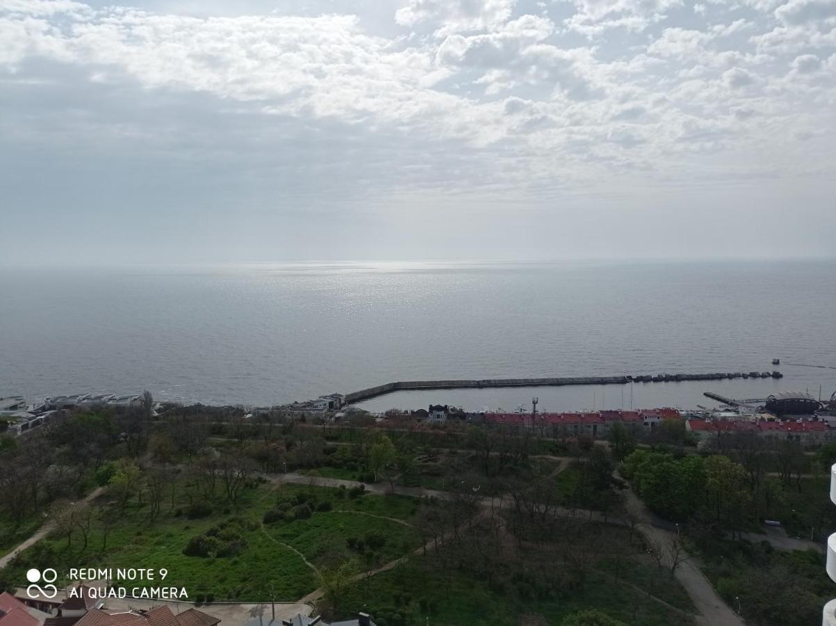 אודסה Терраса С Панорамой Моря В Аркадии מראה חיצוני תמונה